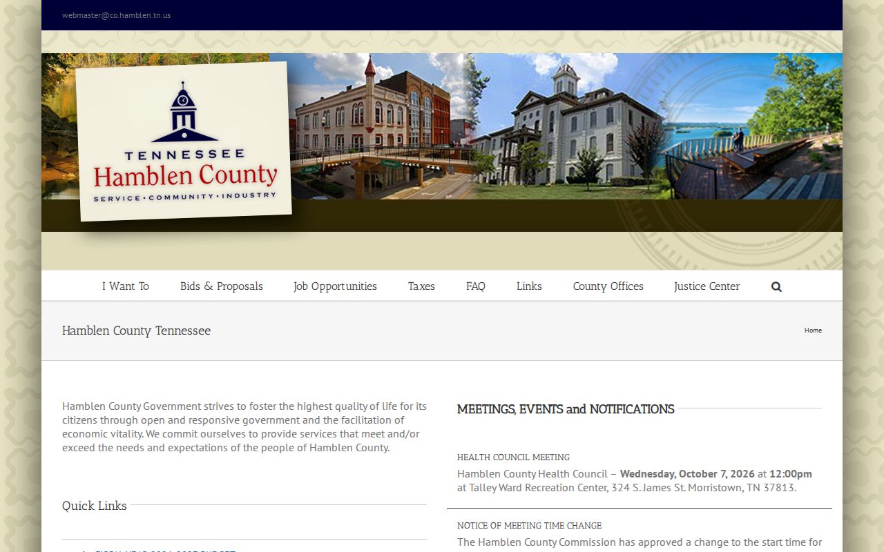 Hamblen County public records request source